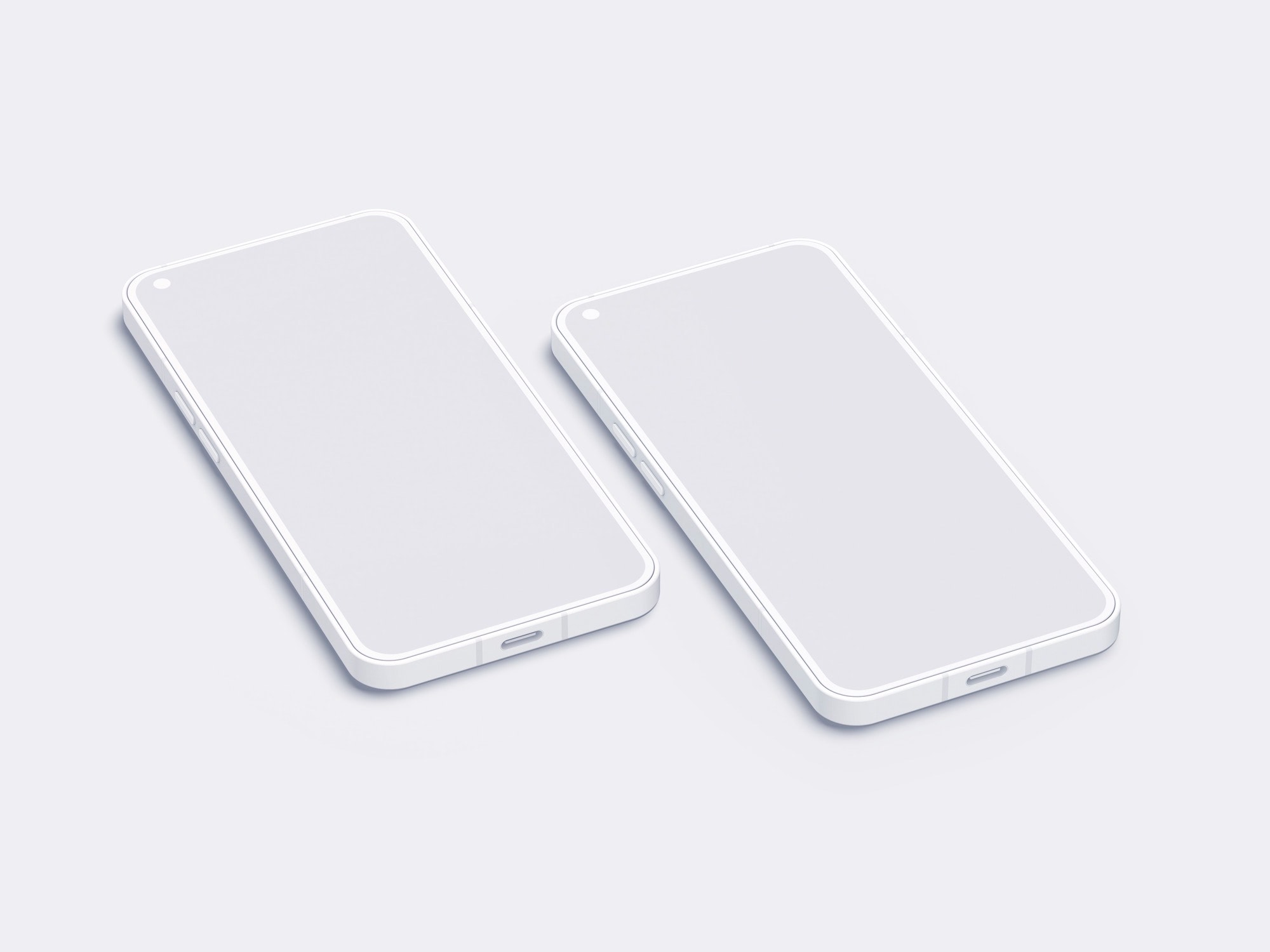 Nothing Phone Clay Mockup: 2