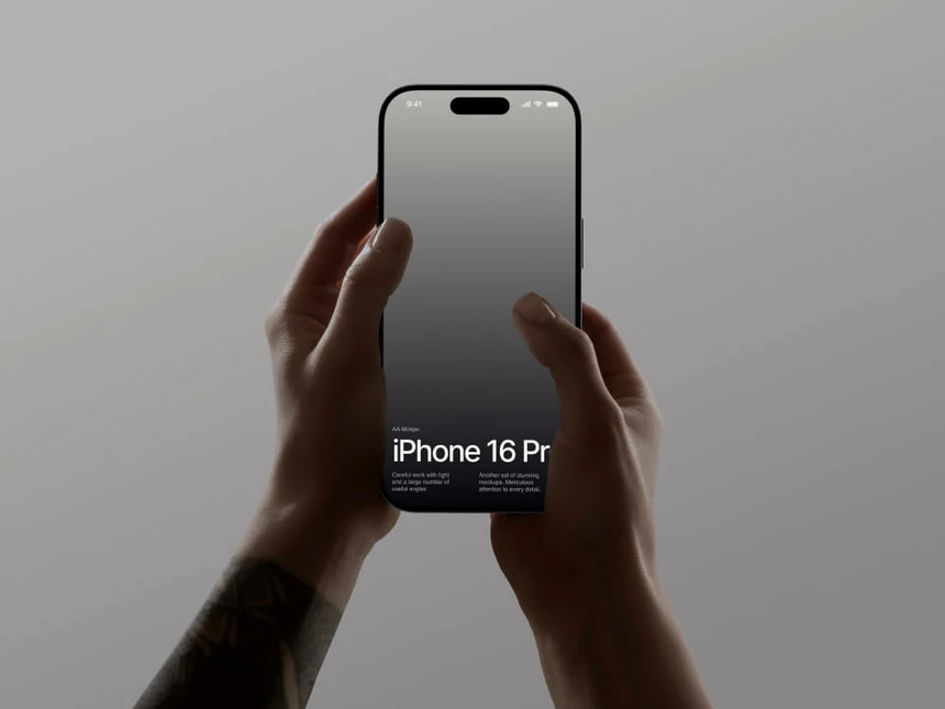AA-Mockups: iPhone 16 Pro 7
