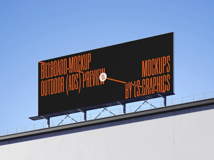 Billboard Mockup, Environment, EU Scene 15