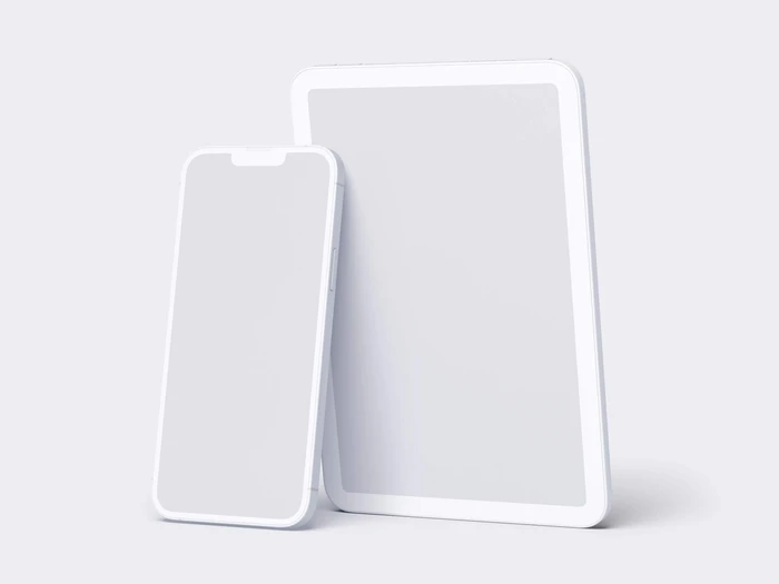 Apple Mockups Bundle, Clay, 19