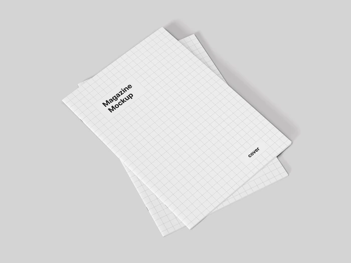 Magazine Mockups, EU Portrait, 02