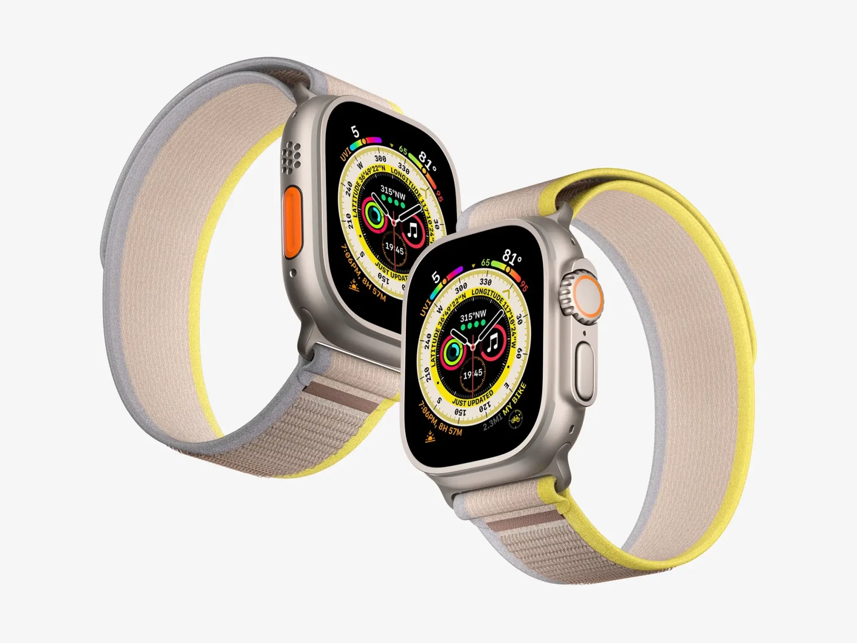 Apple Watch Ultra Mockups 45