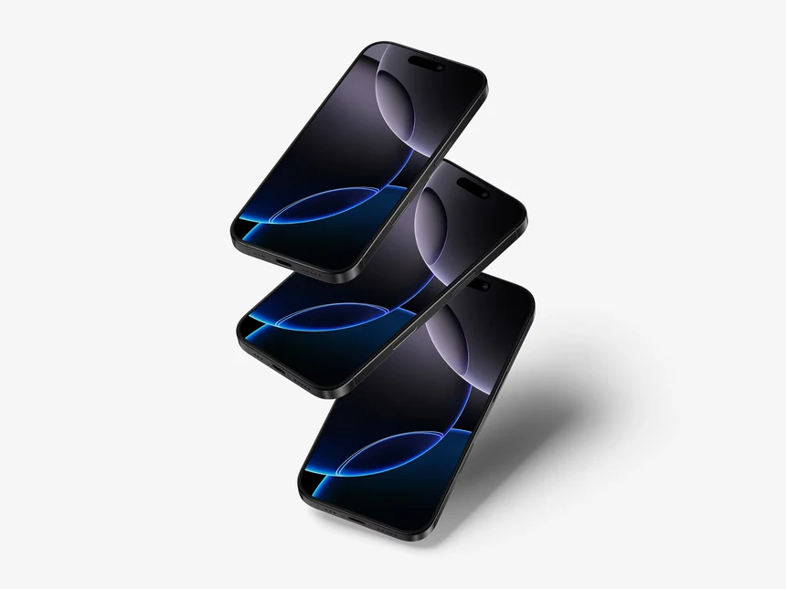 iPhone 16 Pro Mockups 4