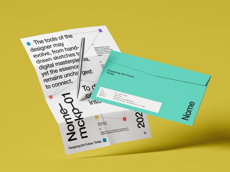 Nome, Branding Mockups, US, Scene 09