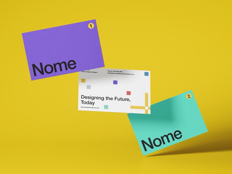 Nome, Branding Mockups, EU, Scene 02