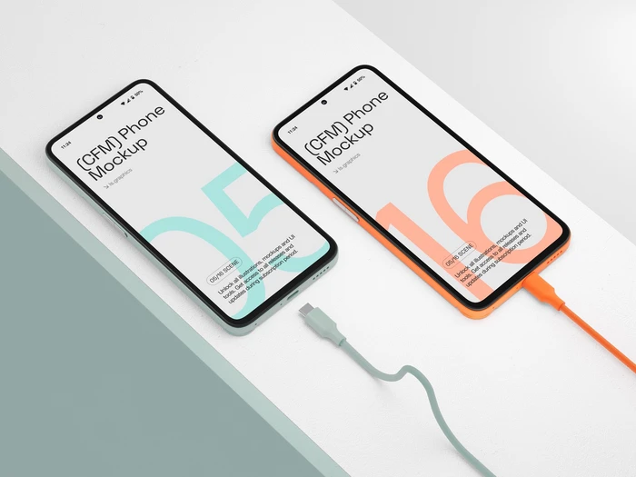 S-Mockup, CMF Phone Mockup, Scene 05