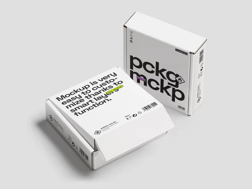Box Mockups 8
