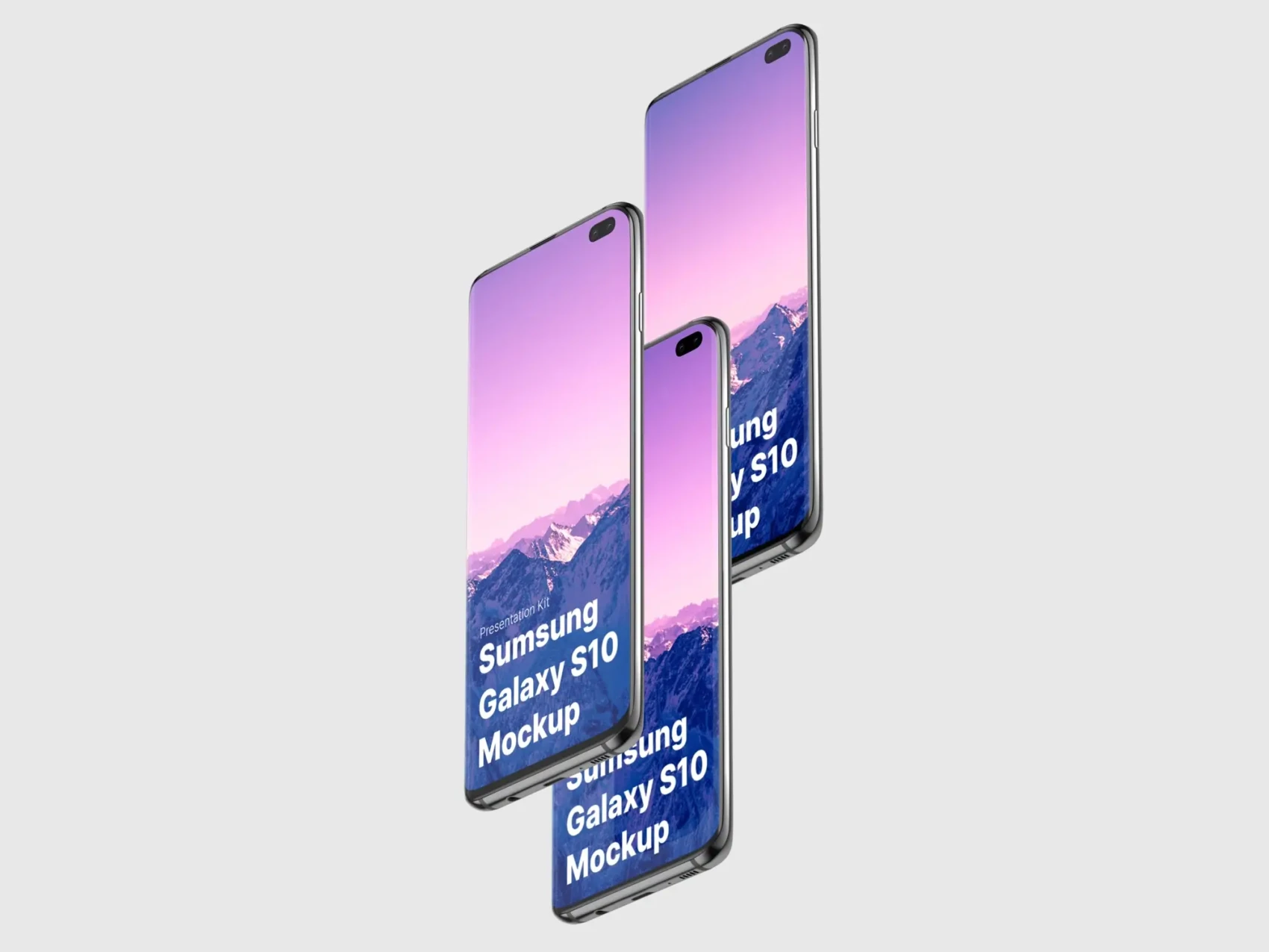 Samsung Galaxy S10 Mockups 7