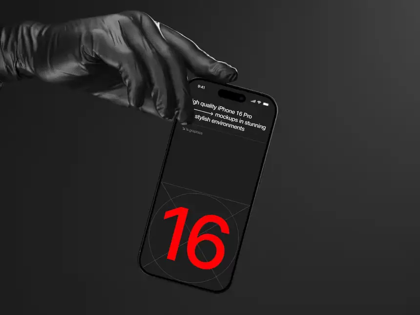T-Mockups: iPhone 16 Pro 9