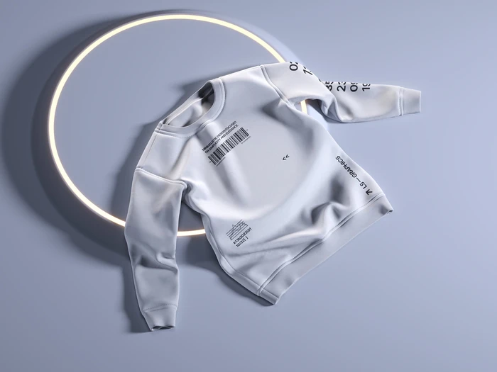 Sweatshirt environment mockup, 06