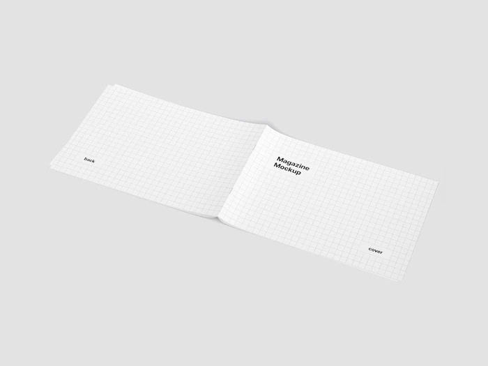 Magazine Mockup, EU Landscape, 01