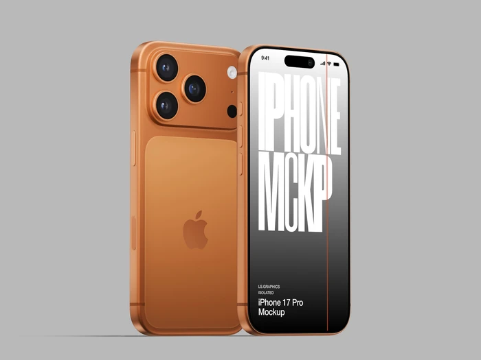 iPhone 17 Pro Mockup, Scene 13