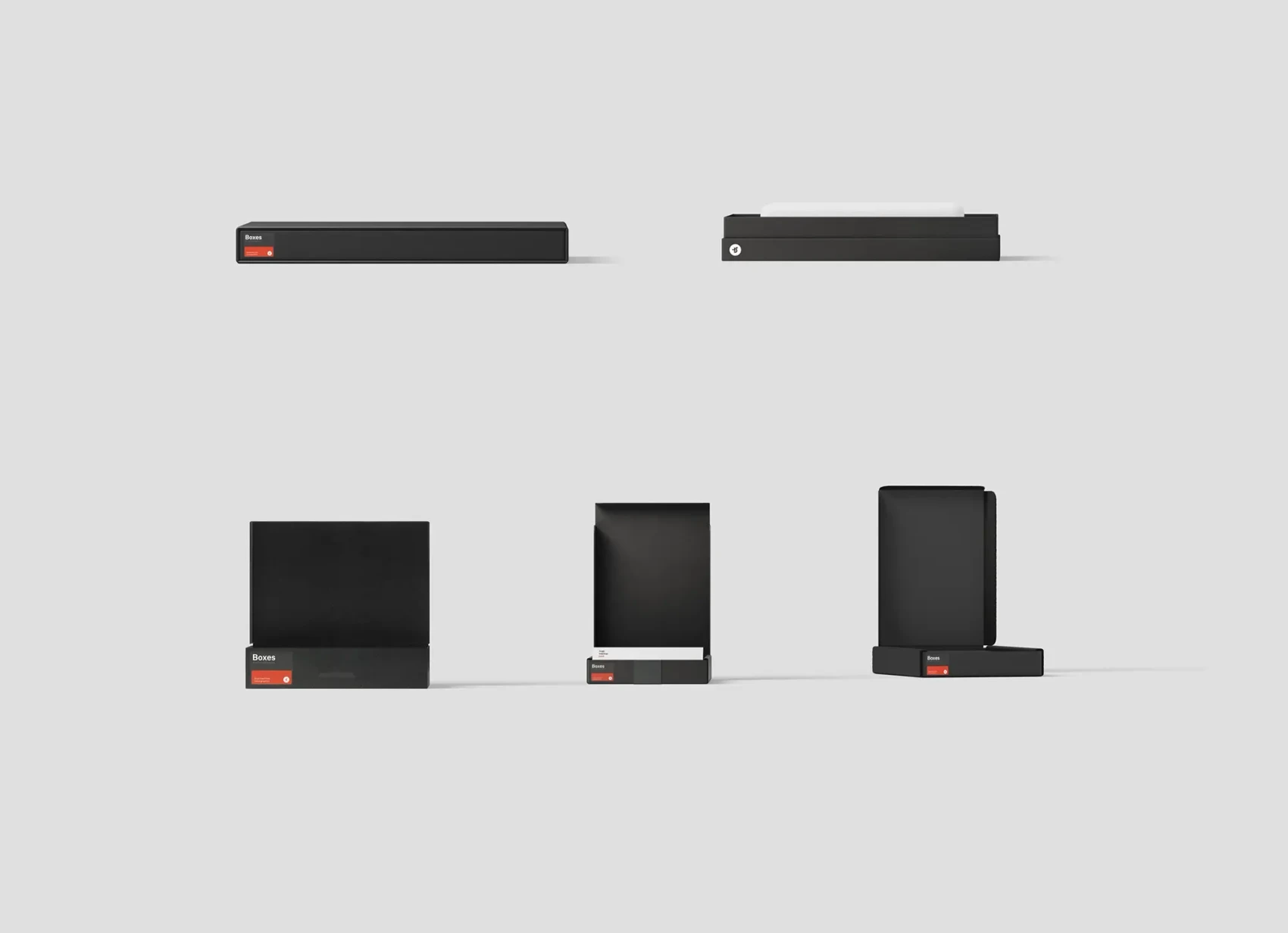 Kraft Box Mockups 3