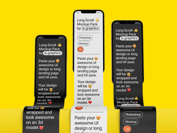 Long Scroll Mockups, 31