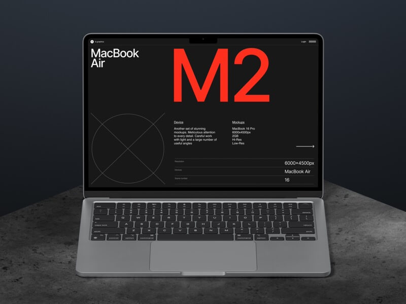 L-Mockups: MacBook Air 12