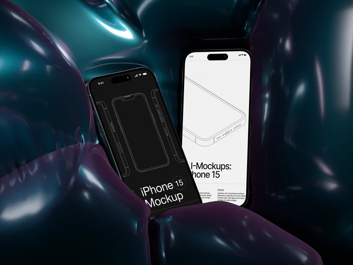 J-Mockups: iPhone 15 Pro, 13