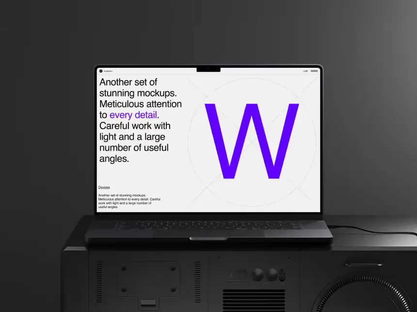 W-Mockups, Apple Devices 5