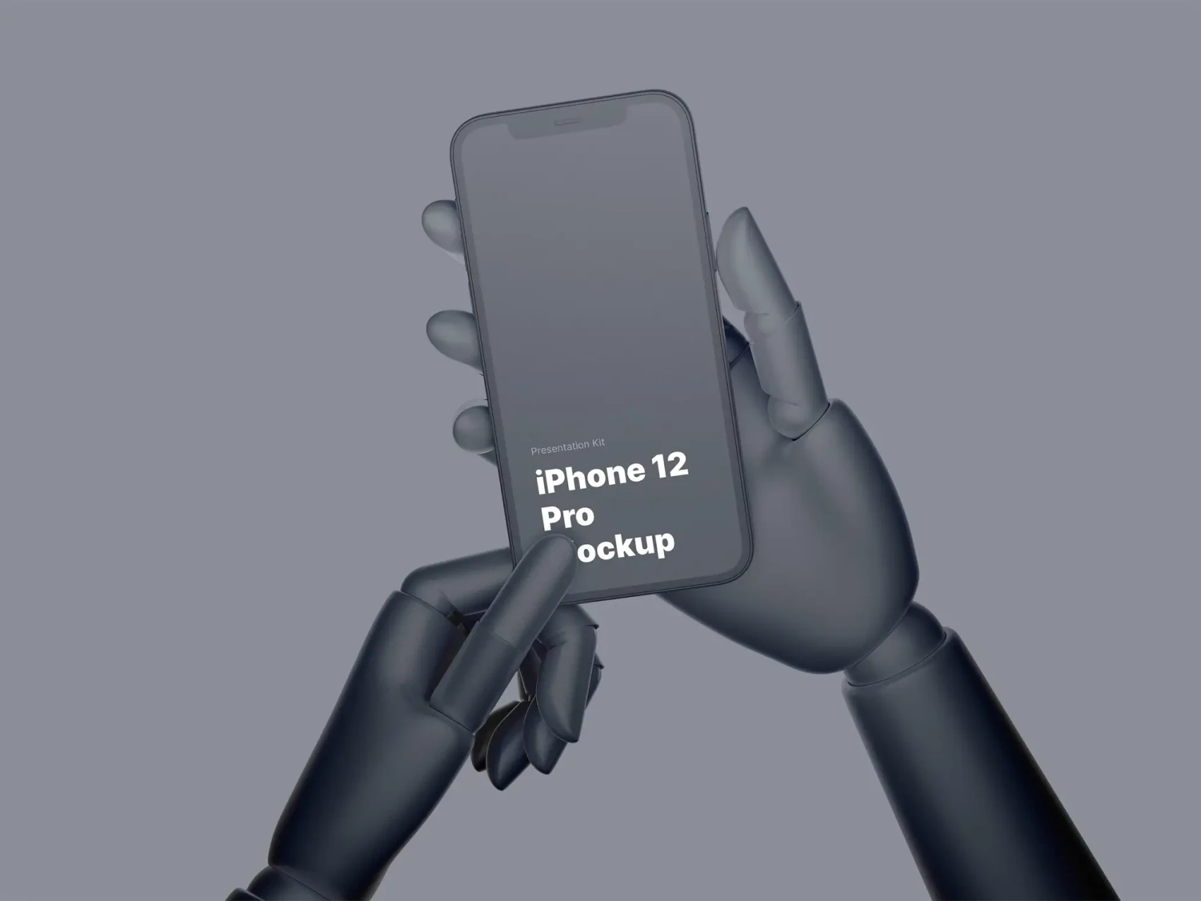 Wooden Hands iPhone 12 Pro Mockups 25