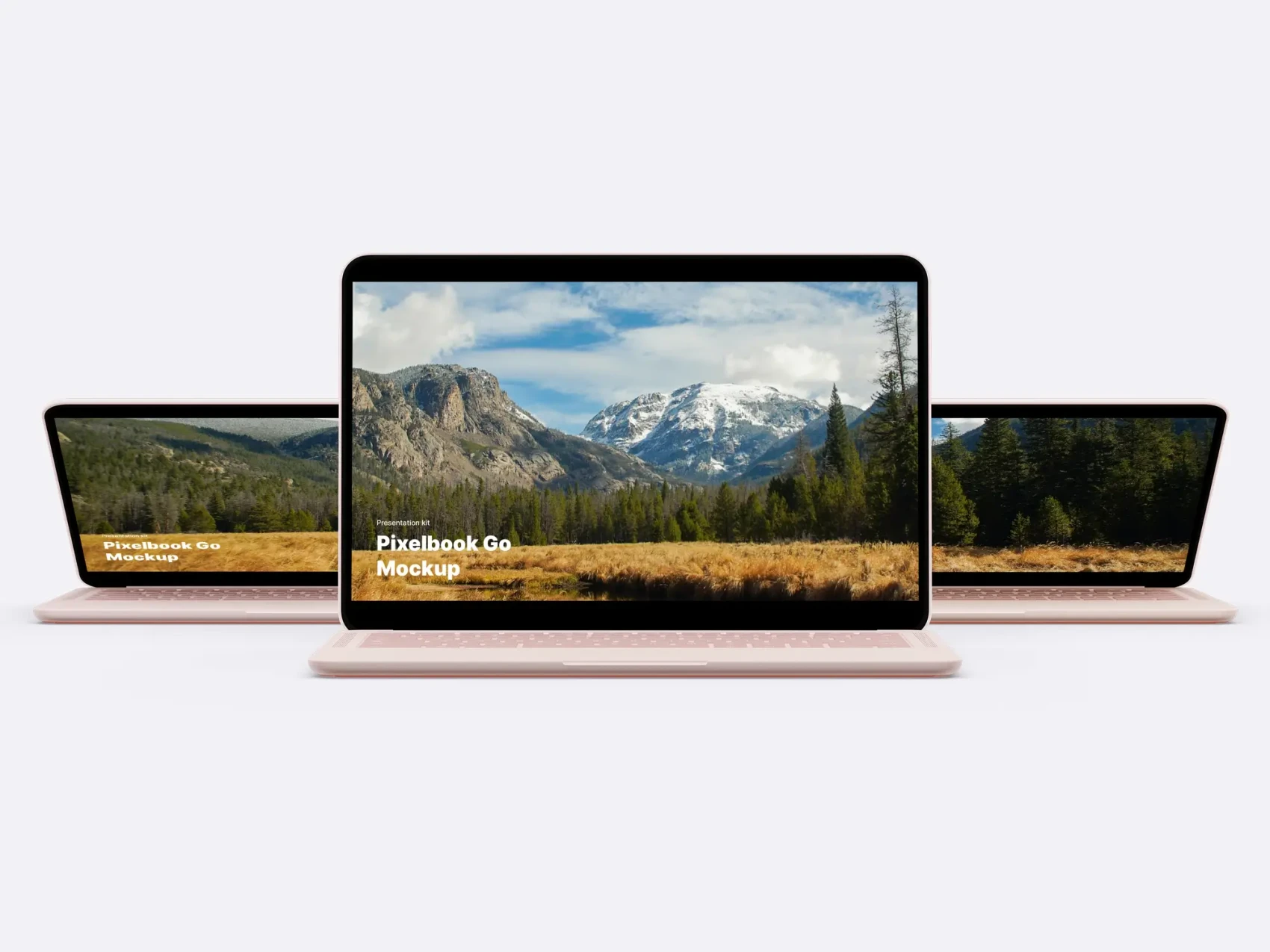 Google PixelBook Go Mockups 24