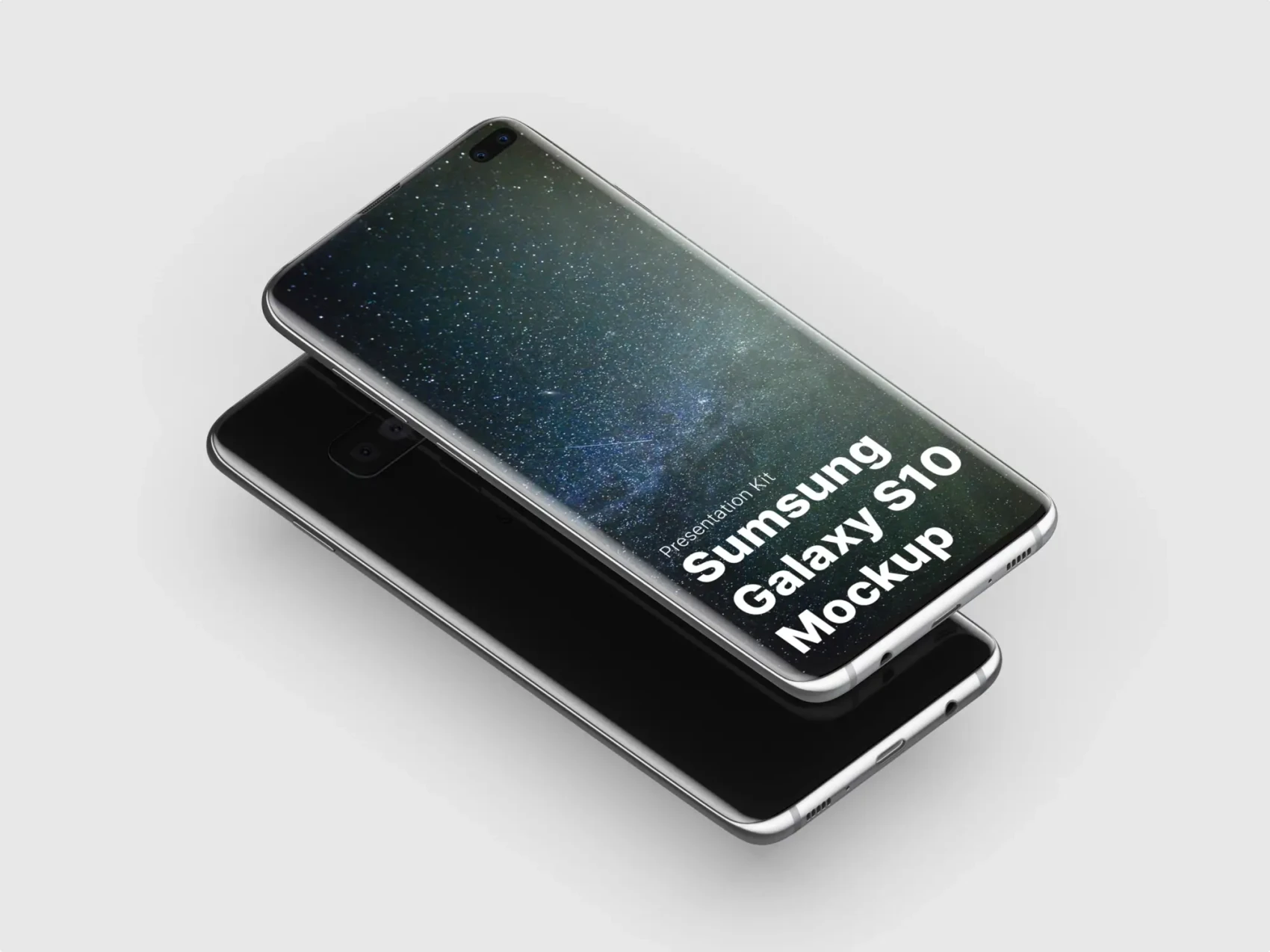 Samsung Galaxy S10 Mockups 1