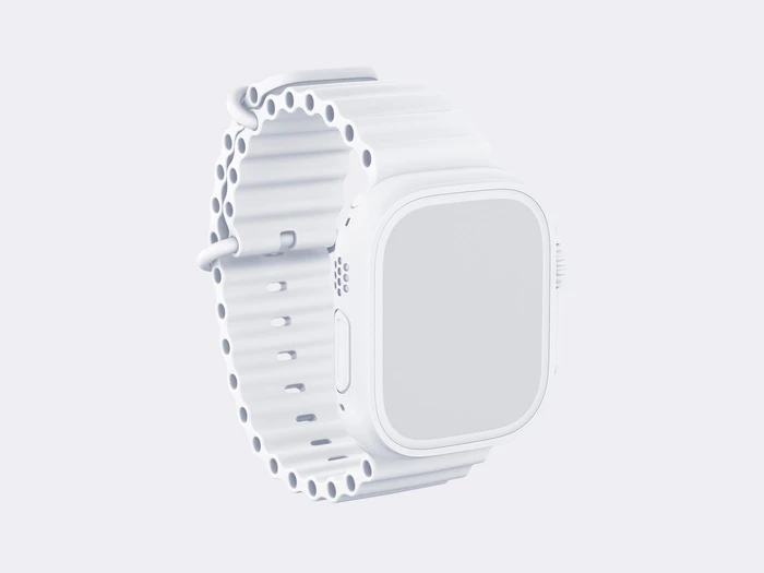 Watch Ultra Mockup, Clay 18