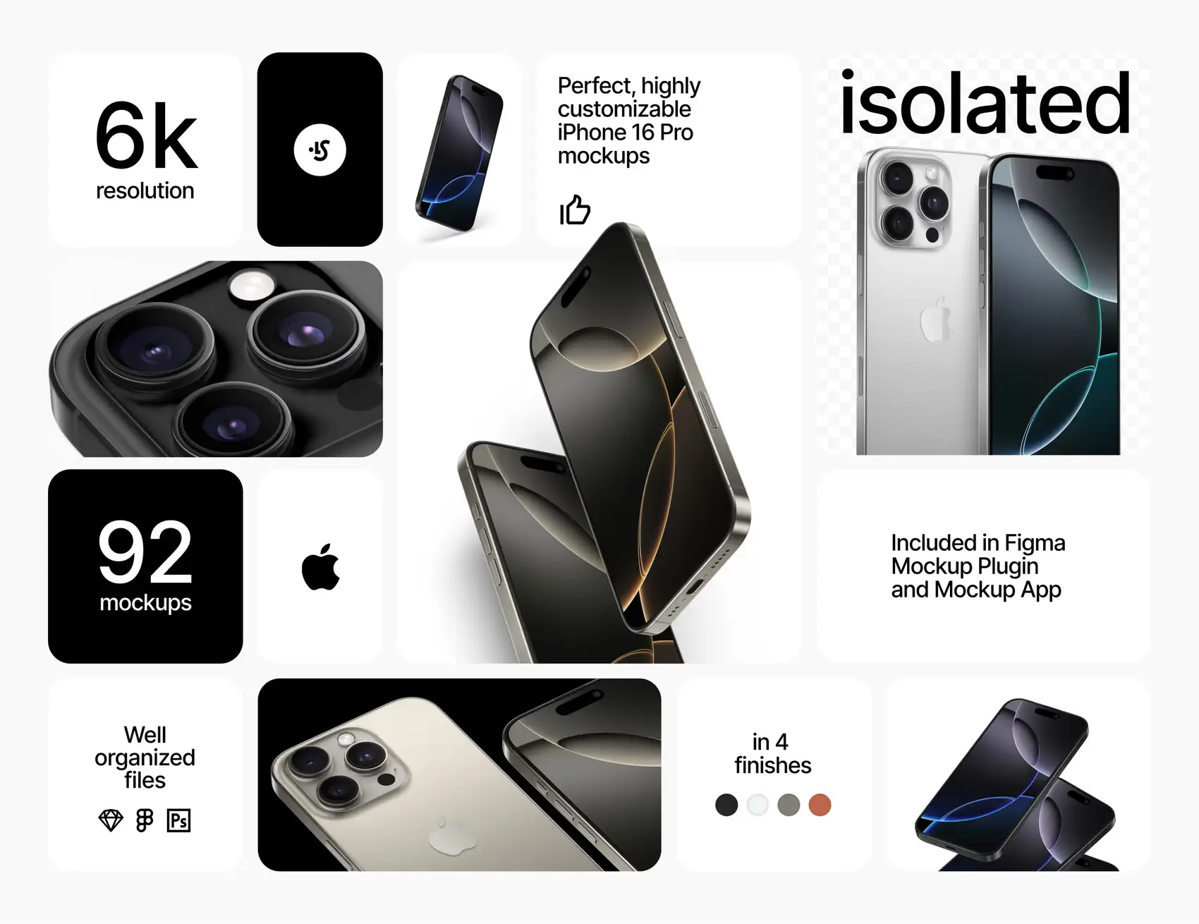 iPhone 16 Pro Mockups 2