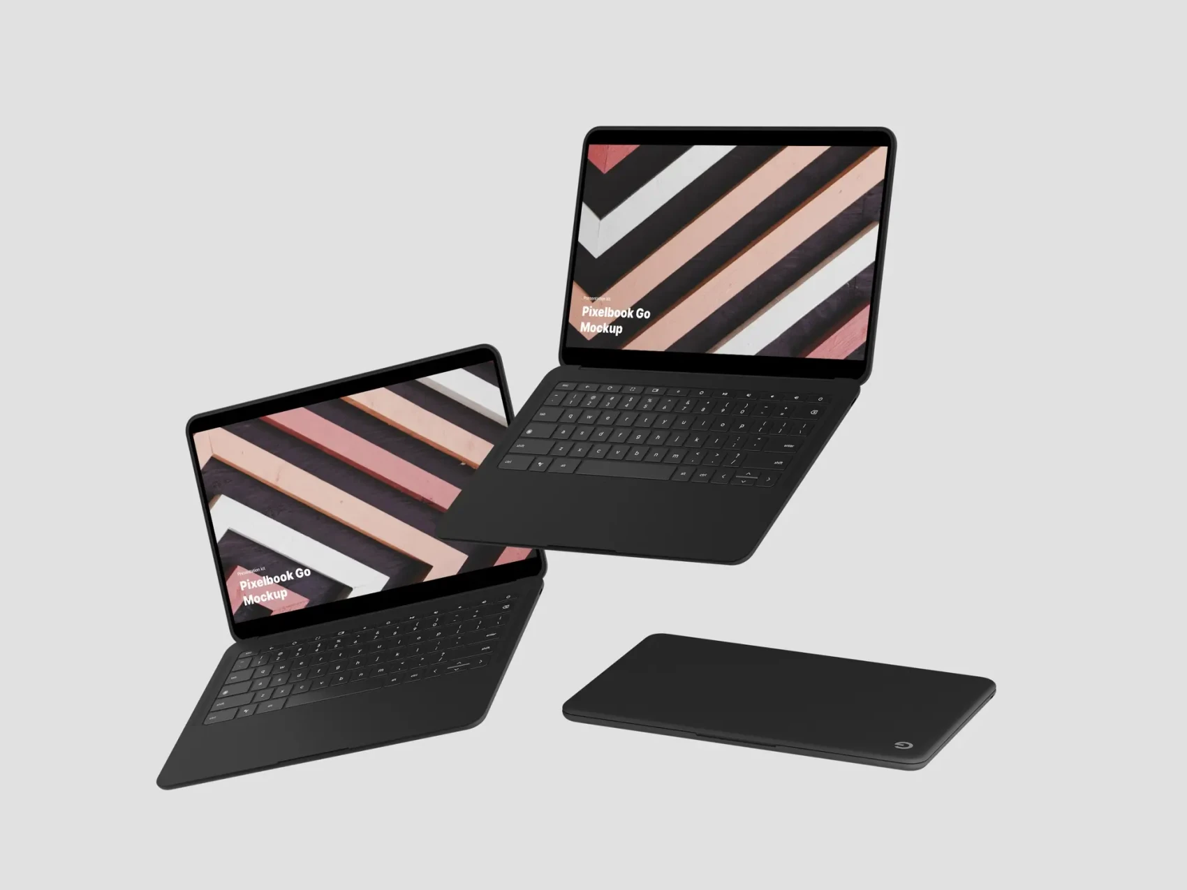 Google PixelBook Go Mockups 13