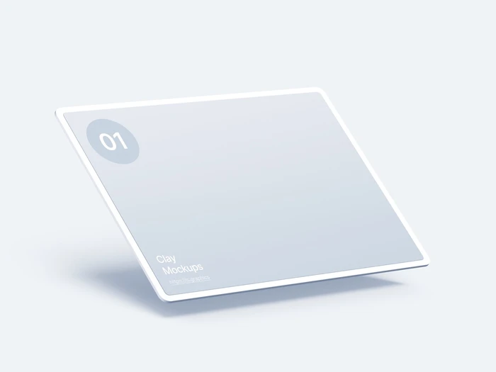 Monitor Clay Mockups, 08