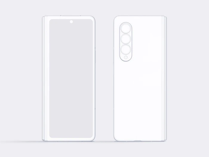 Samsung Galaxy Z Fold3, Clay 09