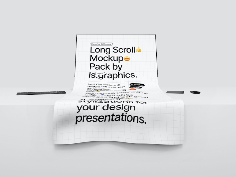 Long Scroll Mockups, 20