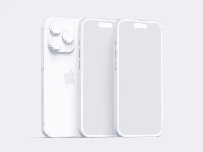 iPhone 14 Pro Clay Mockup, 14
