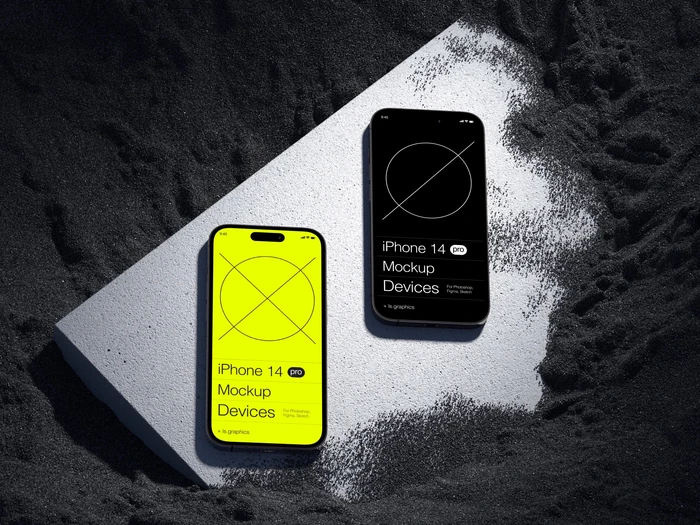 F-Mockups: iPhone 14 Pro Max, 01