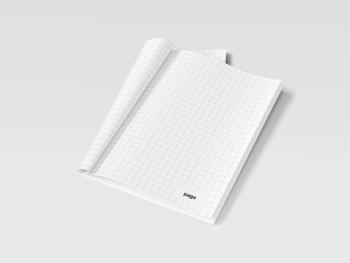 Magazine Mockup, EU Portrait, 01