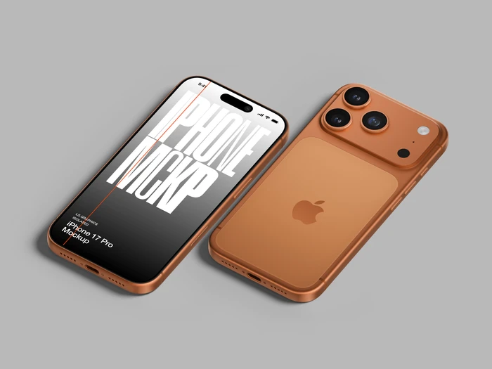 iPhone 17 Pro Mockup, Scene 7