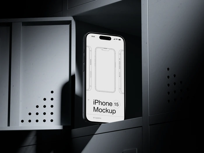 J-Mockups: iPhone 15 Pro, 01