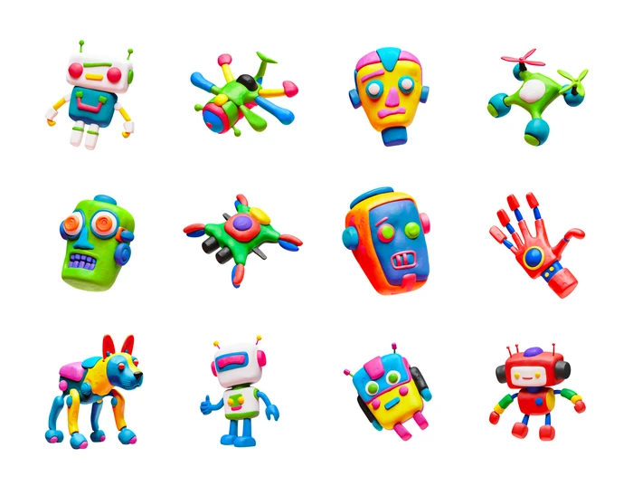 Plop, Robots