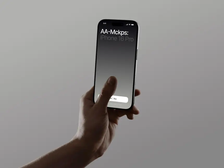 AA-Mockups: iPhone 16 Pro 16