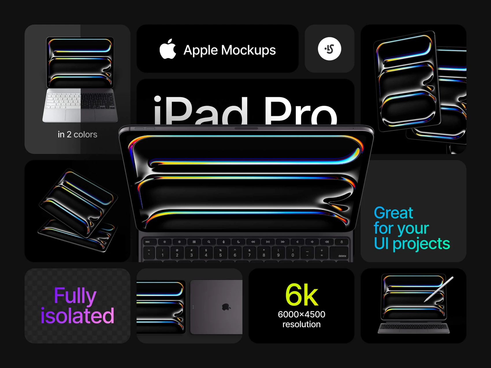 iPad Pro (2024) Mockups 1