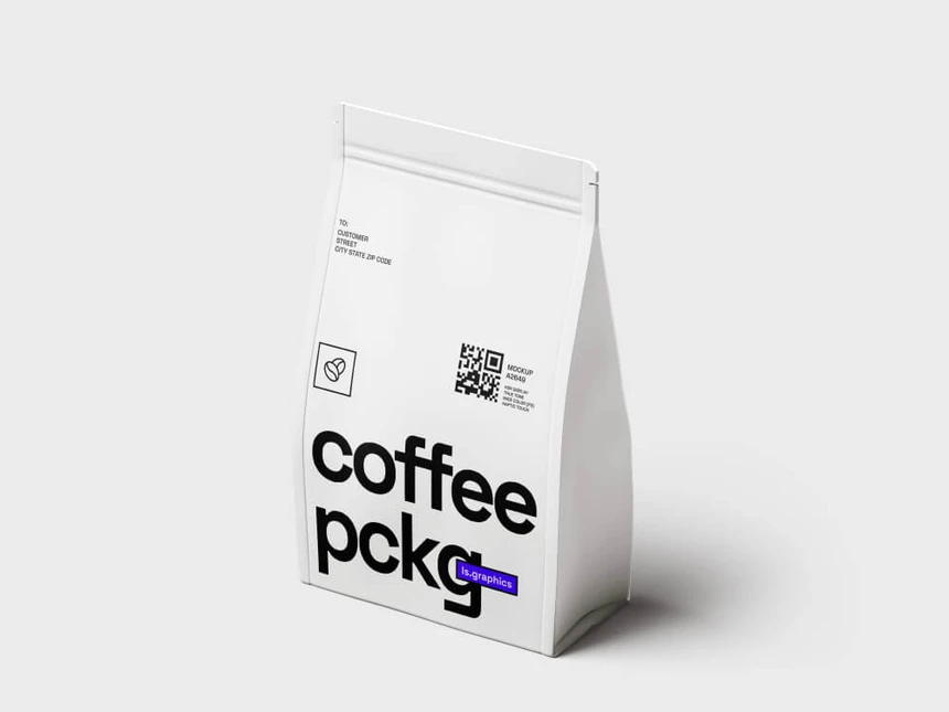 Coffee Bag Mockups 4