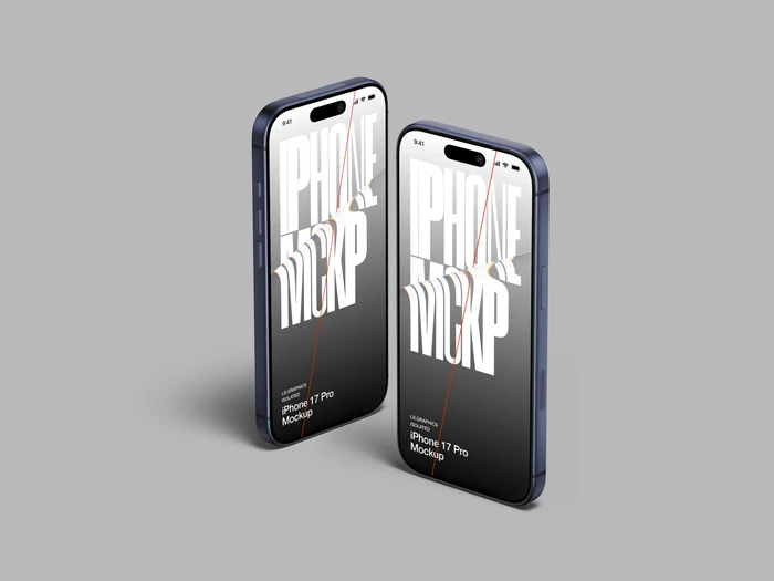 iPhone 17 Pro Mockup, Scene 8