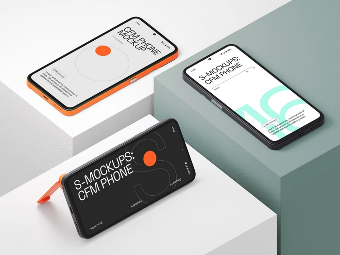 S-Mockup, CMF Phone Mockup, Scene 12