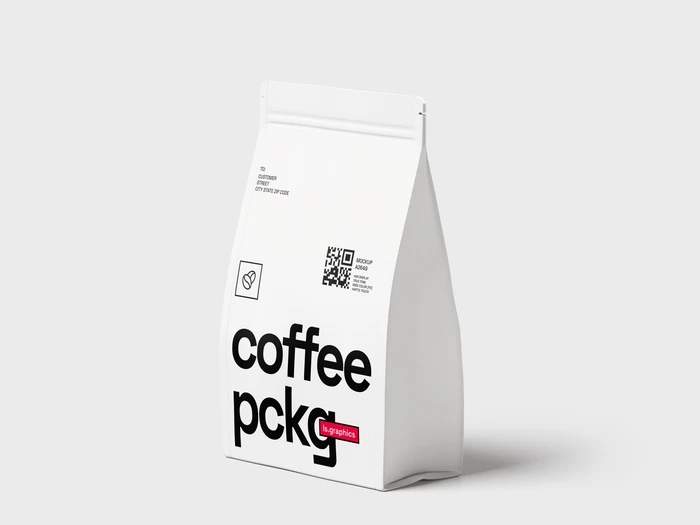 Coffee Bag Mockups, Scene 07