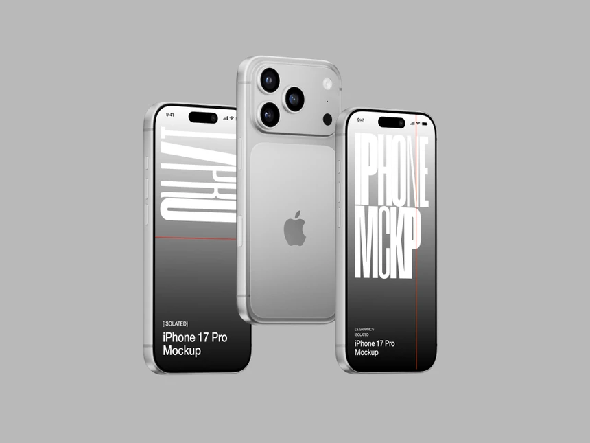 iPhone 17 Pro Max Mockups 14