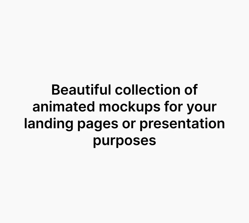 iPad Pro Animated Mockups 4