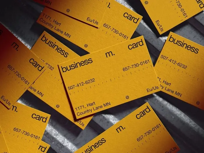Ayon, Business Card Mockups, EU, 03