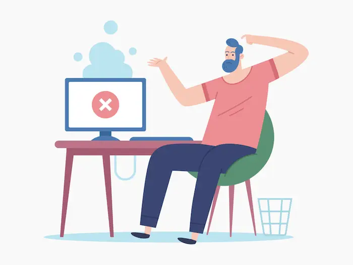 Ding, Error