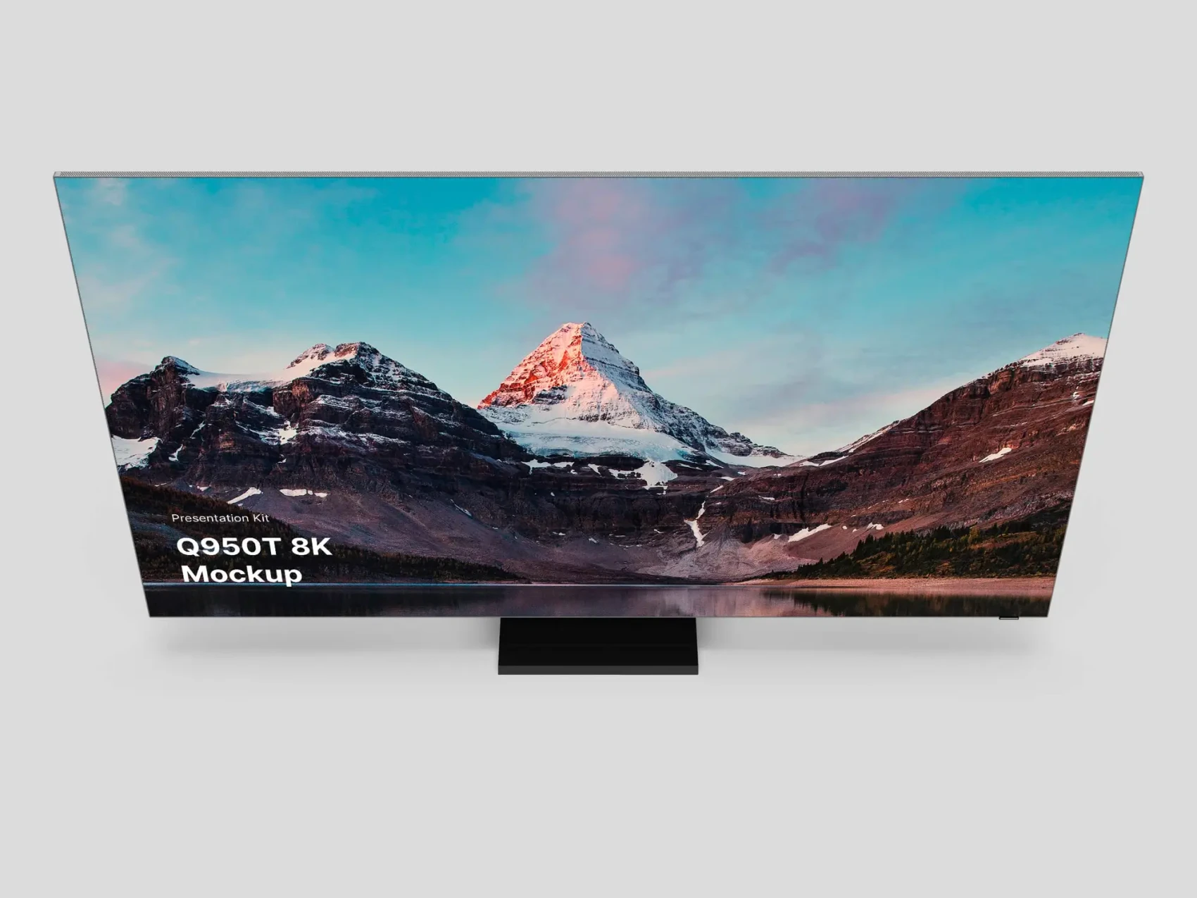 Samsung TV Mockup (Q950T 8K) 3