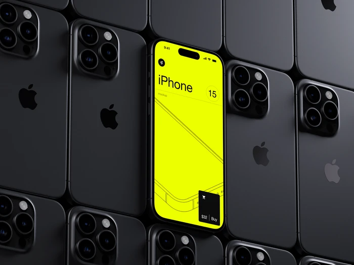 J-Mockups: iPhone 15 Pro, 07