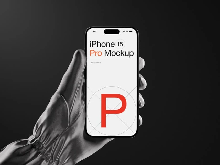 P-Mockups: iPhone 15 Pro 1