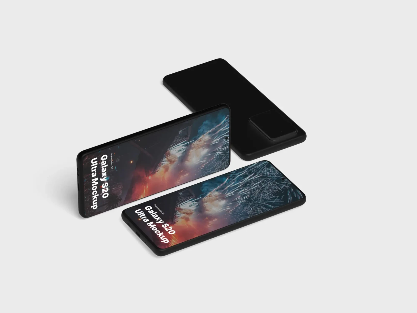 Samsung Galaxy S20 Ultra Mockups 15